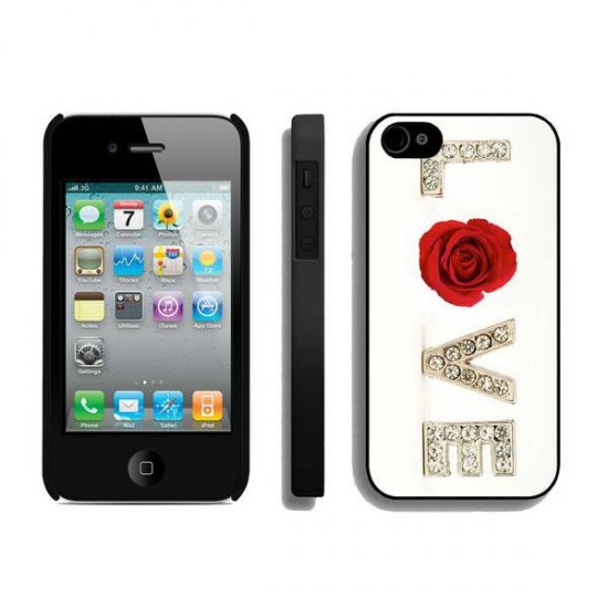 Valentine Rose iPhone 4 4S Cases BVA